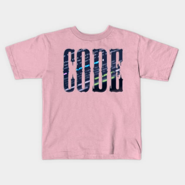 Code Kids T-Shirt by afternoontees